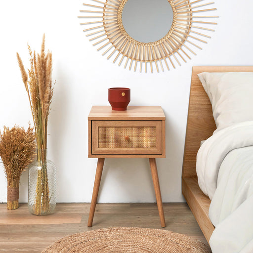 Mesa Cabeceira 1G Rattan Java
