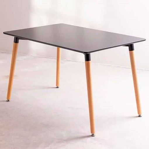 Mesa Rectangular Preta DK