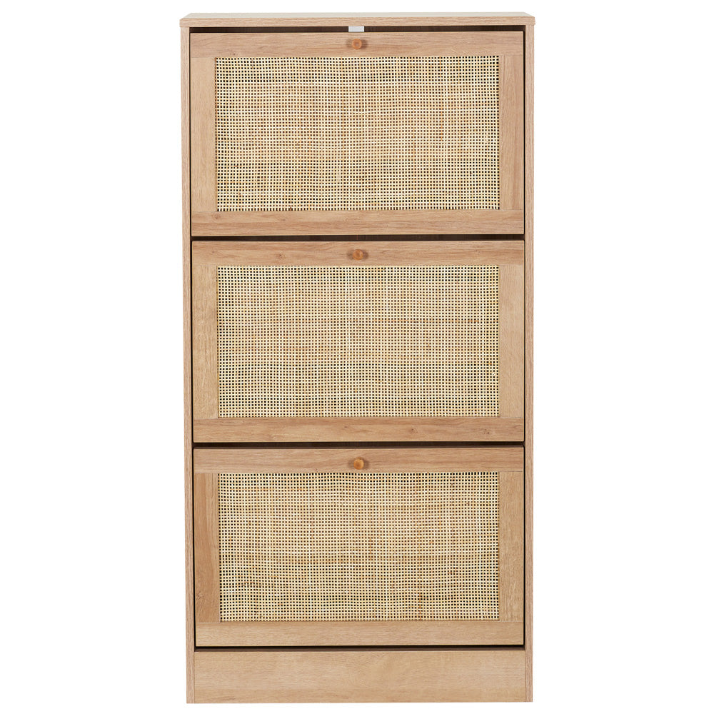Sapateira 3 Portas Rattan Java