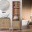 Estante 2 Gavetas Rattan Java