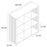 Estante 9 Compartimentos Rattan Java