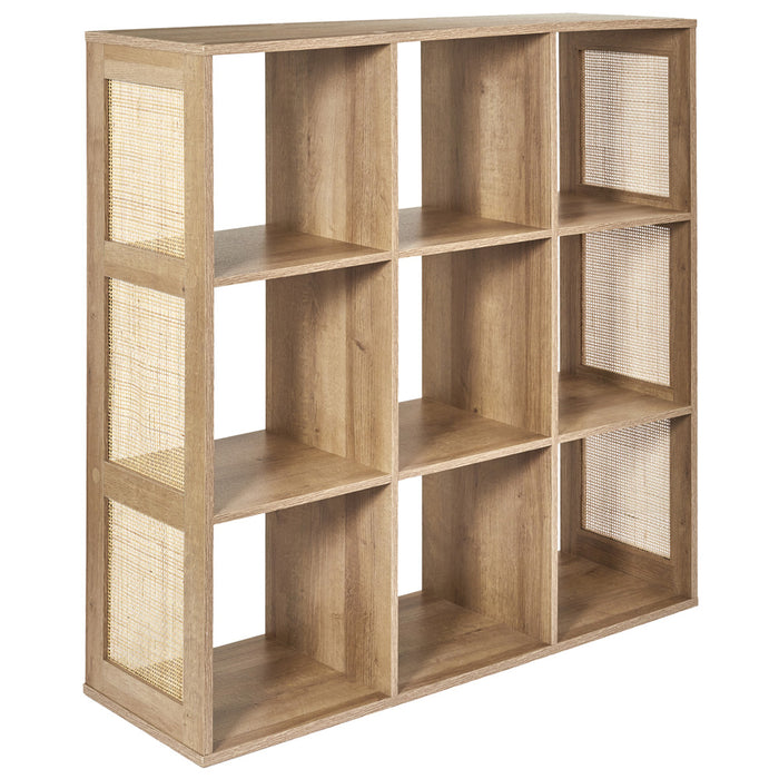 Estante 9 Compartimentos Rattan Java
