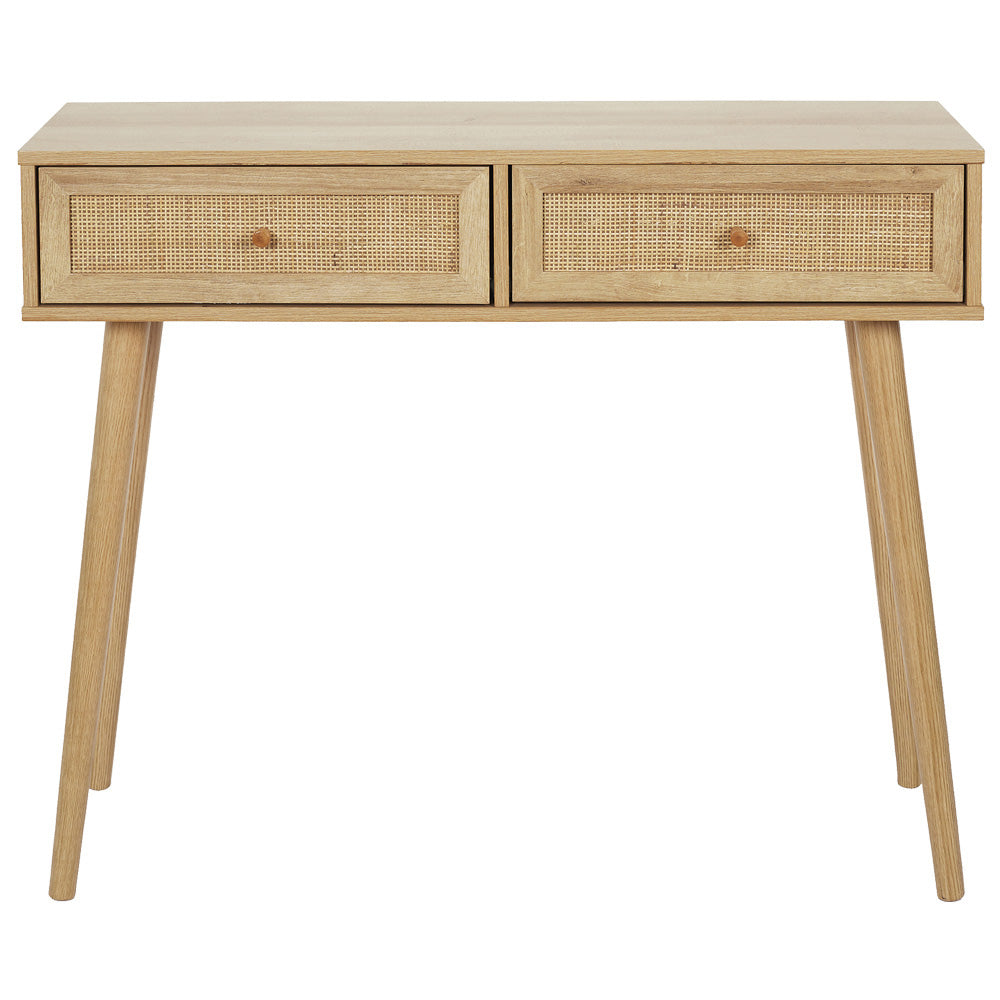 Consola 2 Gavetas Rattan Java