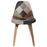 Cadeira Castanha Patchwork Ming