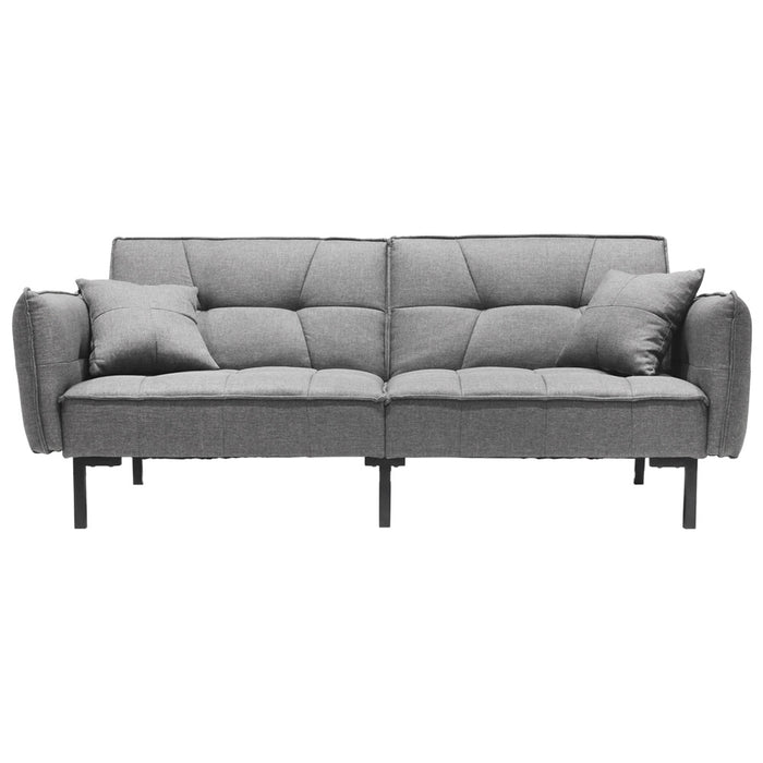 Sofá Cama 3 lugares Cinza Moon
