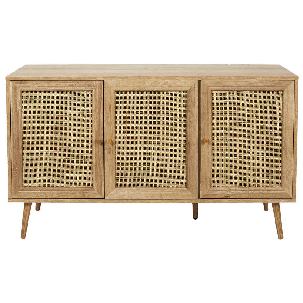 Aparador 3 Portas Rattan Java