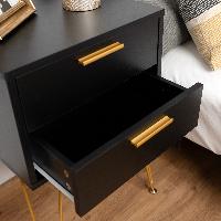Mesa Cabeceira 2 Gavetas Doha