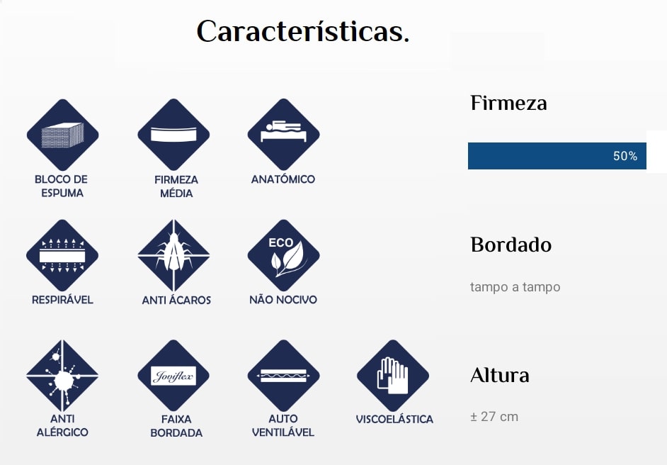 Colchão Versatil Joviflex