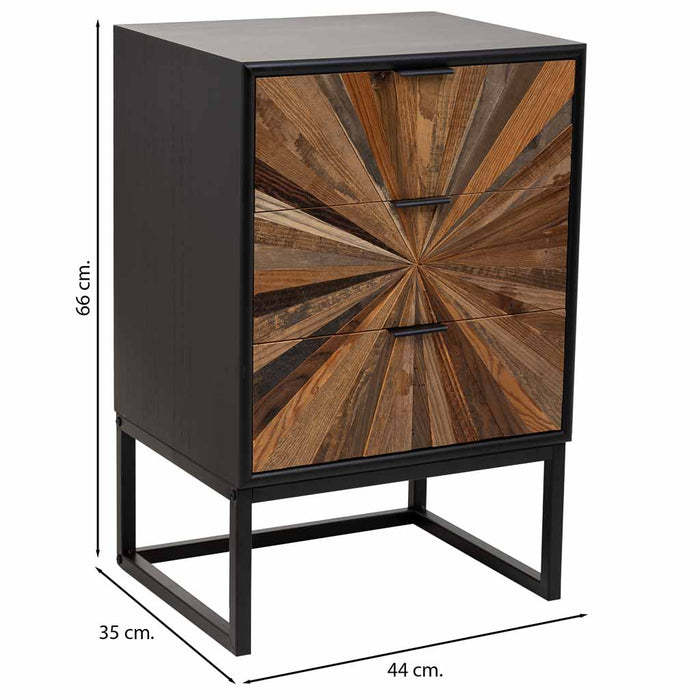 Mesa Cabeceira 3G Wood
