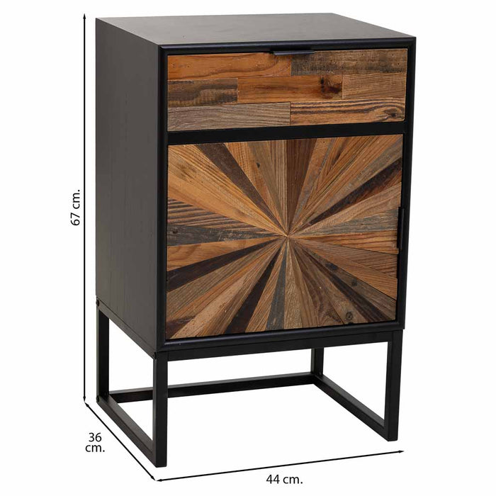 Mesa Cabeceira 1G1PT Wood