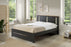 Cama 140x190 Arane Antracite/Carvalho