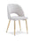 Cadeira Natural Dourada CK