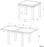 Mesa Quadrada Extensível WHT